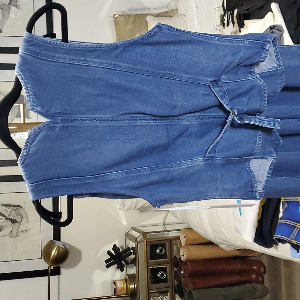 Young Fabulous & Broke "SET" Soft Denim Vest and Pants Co-ord ✨️ NWT SET ✨️ - Picture 4 of 6
